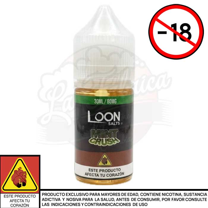 Mint Crush Salts 30 ml - LOON 80 mg