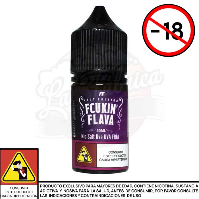 🍇🧊 Uva Fria Salts 30 ml - Fcukin Flava