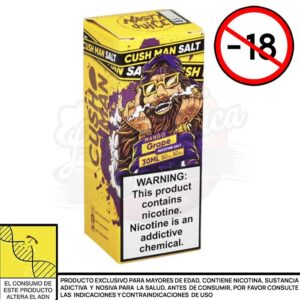 Cush man salts 30 ml mango uva - Nasty
