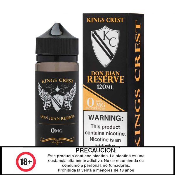 Don Juan reserve 120 ml - Kings Crest