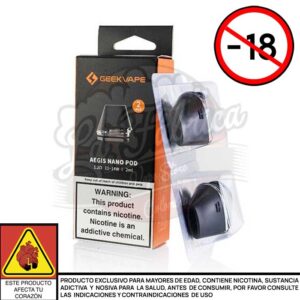 Aegis Nano Resistencia 0.6 ohm - Geek vape