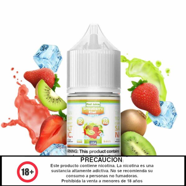 Strawberry Kiwi Freeze salts 30 ml - Pod Juice