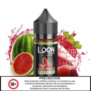 strawberry watermelon salts 30 ml - loon