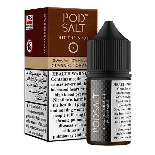 Classic tobacco salts 30 ml - POD SALT