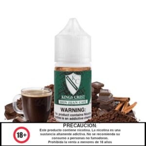 Don Juan Cafe salts 30 ml - Kings Crest