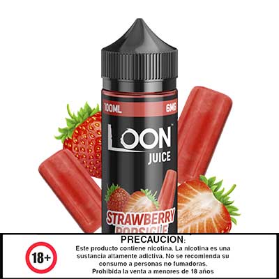 Strawberry Popsicle 100 ml - Loon