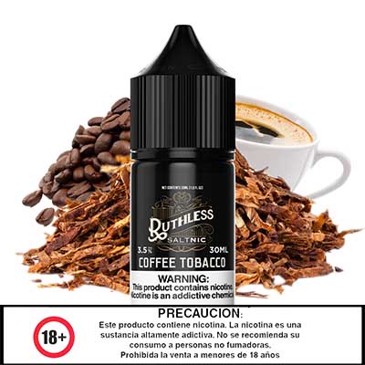 Coffe Tobacco salts 30 ml - Ruthless