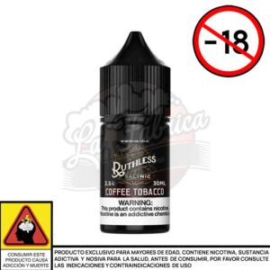 Coffee Tobacco Salts 30 ml - Ruthless
