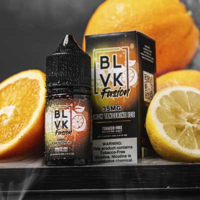 Lemon Tangerine Ice salts 30 ml - BLVK FUSION