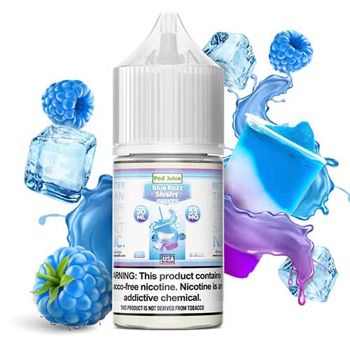 Blue Razz Slushie Freeze Salts 30 ml - Pod Juice