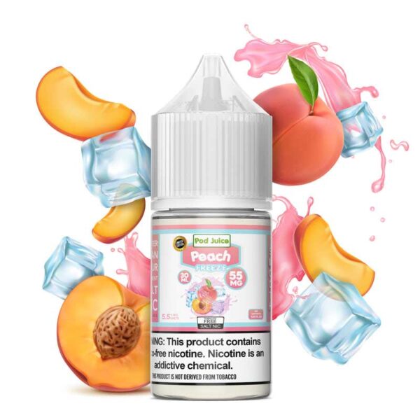 Peach Freeze salts 30 ml - Pod Juice