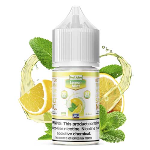 Lemon Mint Salts 30 ml - Pod Juice