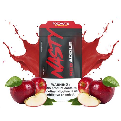 PODMATE Red Apple salts 30 ml - Nasty