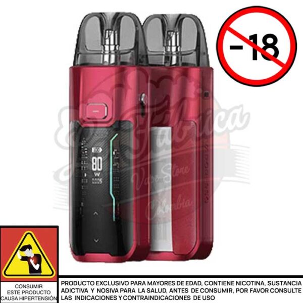 Luxe XR KIT - VAPORESSO LEATHER EDITION RED