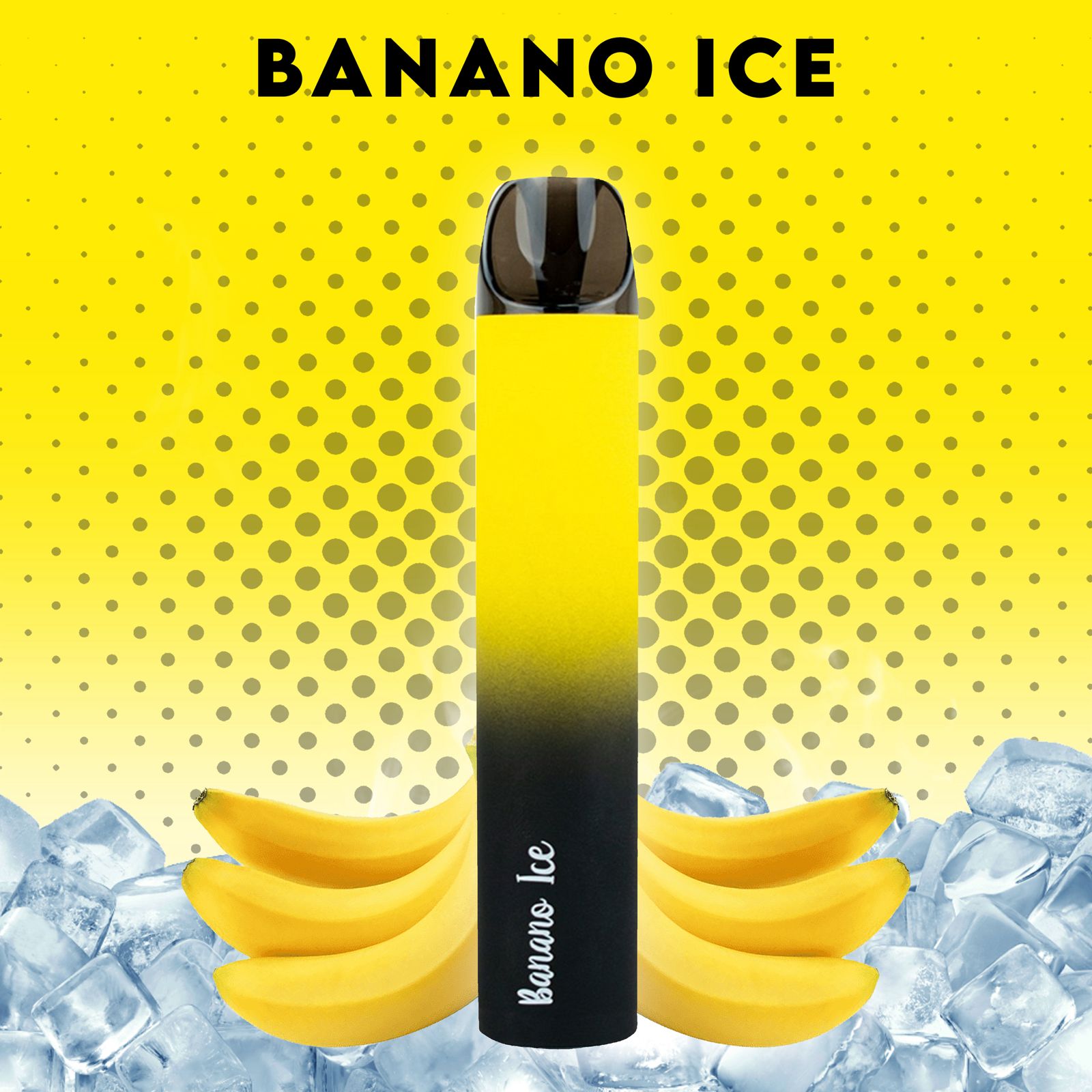 Banana ice 3000 puffs - MIJO