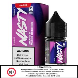Grape & Mixed Berries Salts 30 ml - Nasty