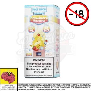 Strawberry Banana Freeze salts 30 ml - Pod Juice