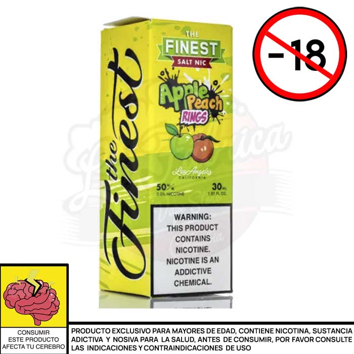 Apple Peach Rings Salts 30 ml – The Finest