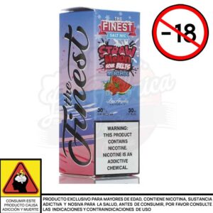 Straw Melon Sour Beltz Menthol salts 30 ml - The Finest
