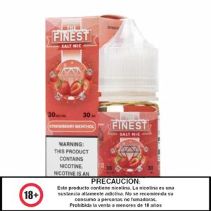 Strawberry Menthol Salts 30 ml - The Finest