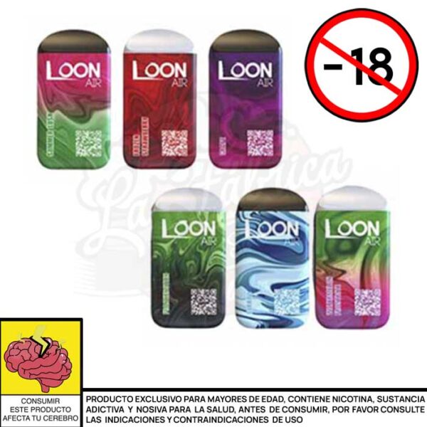 elf bar vape uk Loon Air Plus 8ML Disposable Device - ORANGE (Sleeve of 10) main image 1