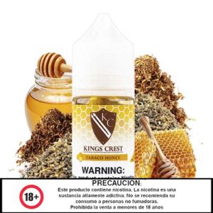Tabaco Honey Salts 30 ml - Kings Crest