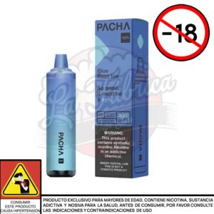 PACHA -3000 PUFFS BLUE RAZZ ICE