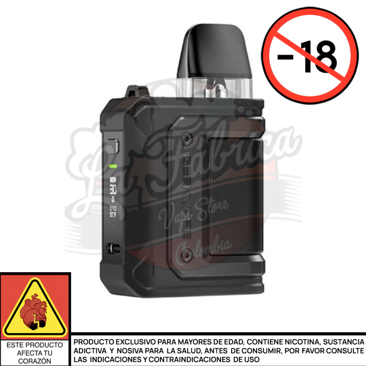 AEGIS HERO Q KIT - GEEKVAPE Black