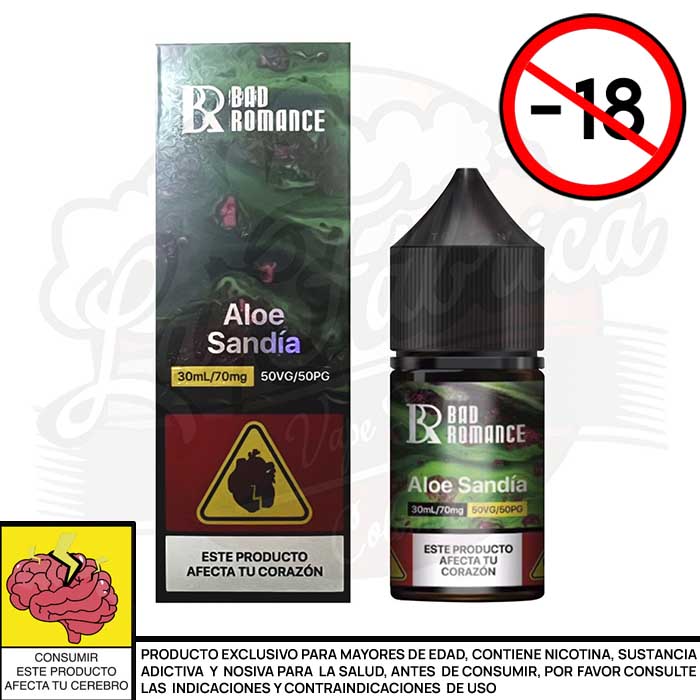 Aloe Sandia Salts 30 ml - Bad Romance