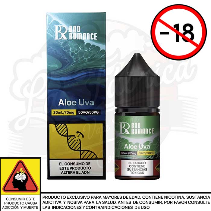 Aloe Uva Salts 30 ml - Bad Romance