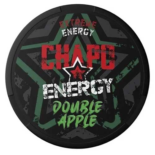 CHAPO - EXTREME ENERGY 75MG POUCH DOUBLE APPLE