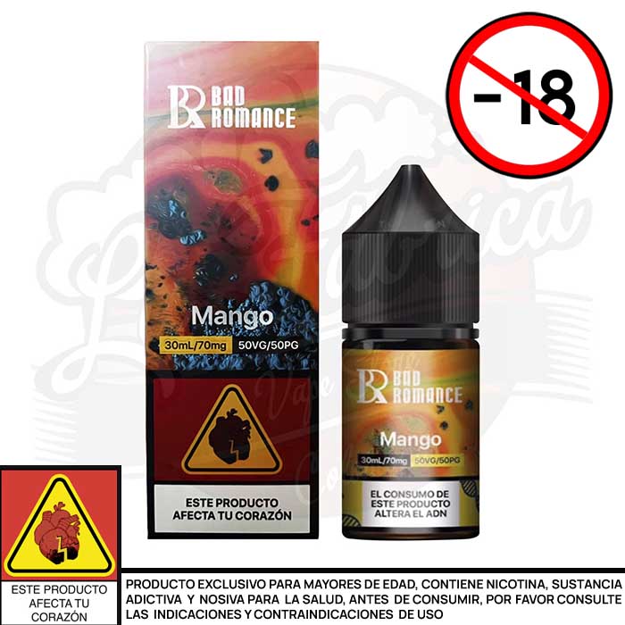 Mango Salts 30 ml - Bad Romance