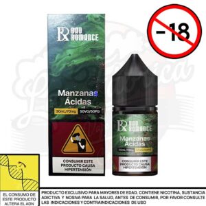 Manzanas Acidas Salts 30 ml - Bad Romance