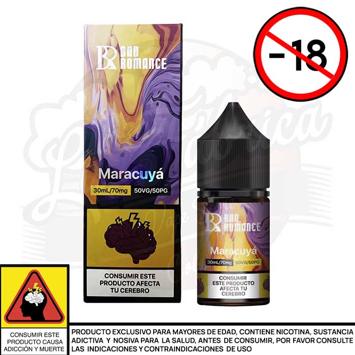 Maracuyá Salts 30 ml - Bad Romance