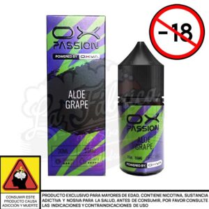 OX PASSION ALOE GRAPE SALTS 30 ML - OXVA