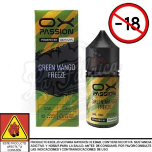 OX PASSION GREEN MANGO FREEZE SALTS 30 ML - OXVA