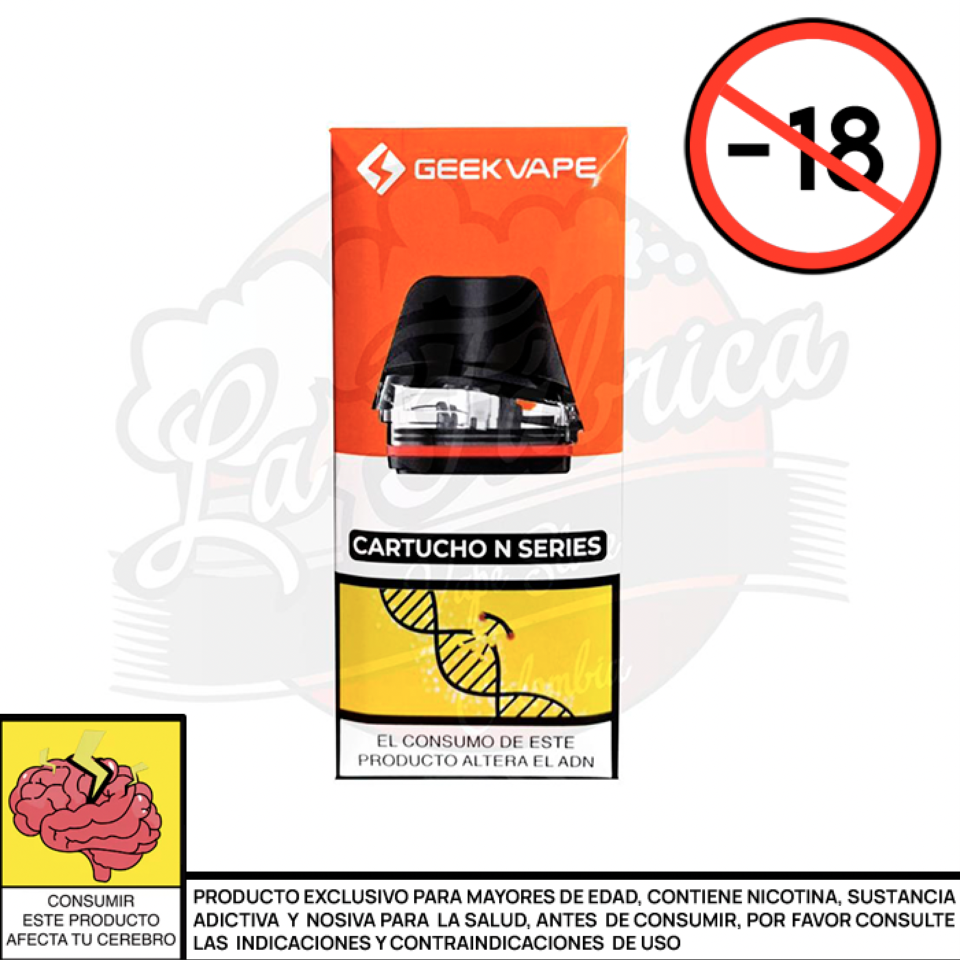 GEEKVAPE - Aegis N2 Pod de repuesto 0.6 Ohm