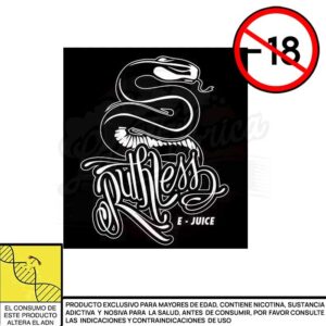 Ruthless Salts 30ml - E-Líquidos Premium | 33 Sabores en Tabaco, Fruta y Mentol Ice (35mg y 50mg)