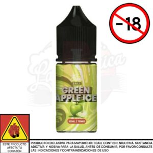 🍏🧊 Green apple Ice Salts 30 ml - Bali