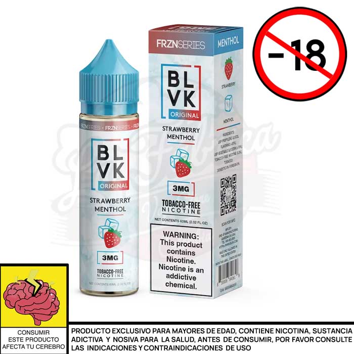 Strawberry Menthol 60 ml - BLVK