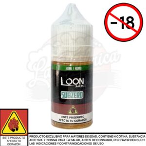 Subzero Salts 30 ml - LOON 80 mg